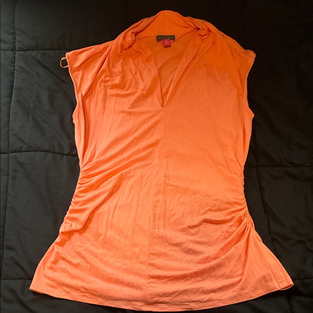 Vince Camuto Vibrant Orange Blouse